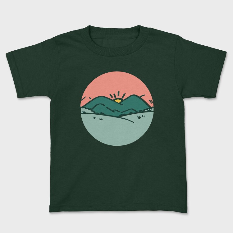 Nature Scenery 5, Kids' T-Shirt