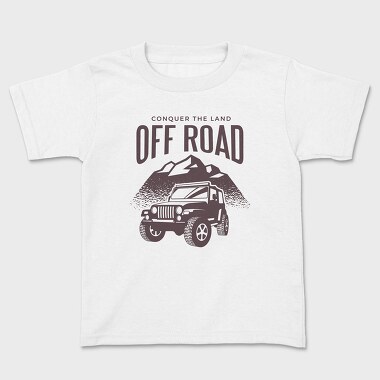 Kids' T-Shirt, Off Road 1