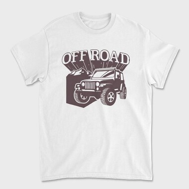 Off Road 4, Unisex Men's T-Shirt