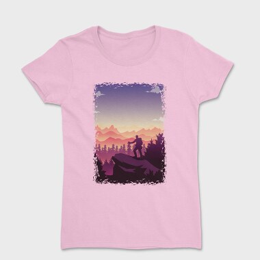 Poster Hiking, Women's T-Shirt