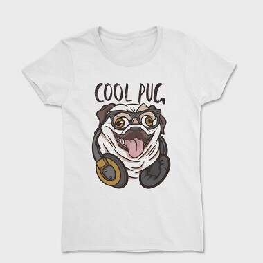 Pug Cool, Women's T-Shirt