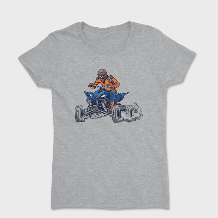 Quad Bike Illustration, Women's T-Shirt