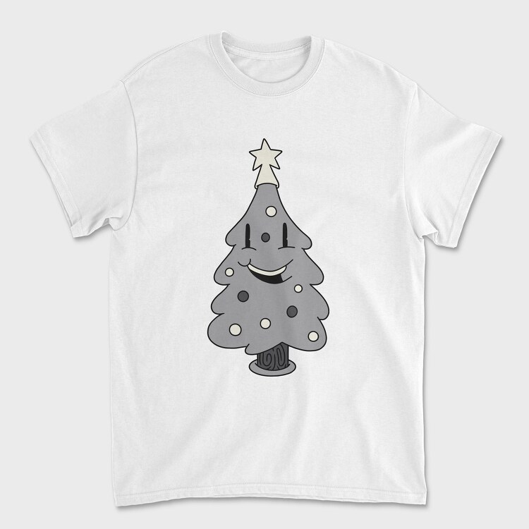 Retro Cartoon Christmas 1, Unisex Men's T-Shirt
