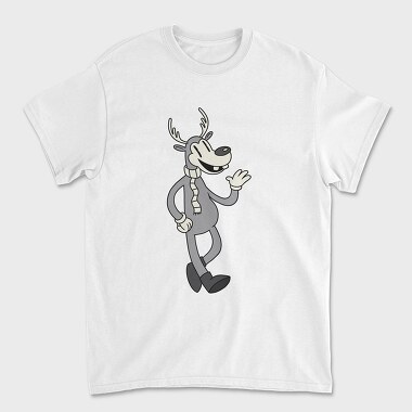Retro Cartoon Christmas 2, Unisex Men's T-Shirt