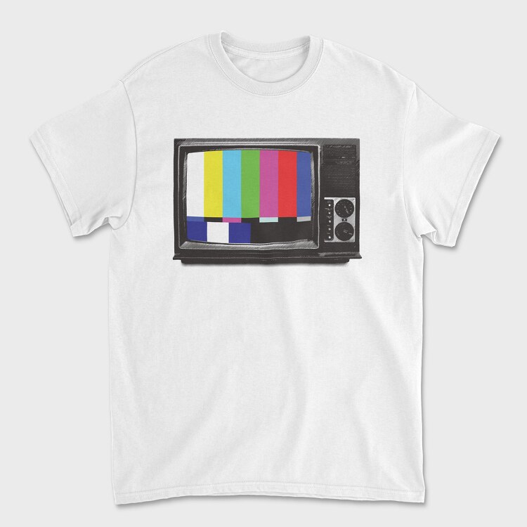 Retro Tv, Унисекс Мъжка Тениска