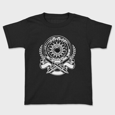 BBS WHEELS, Kids' T-Shirt