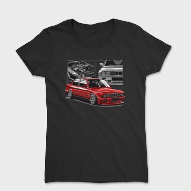 BMW E30 M3, Women's T-Shirt