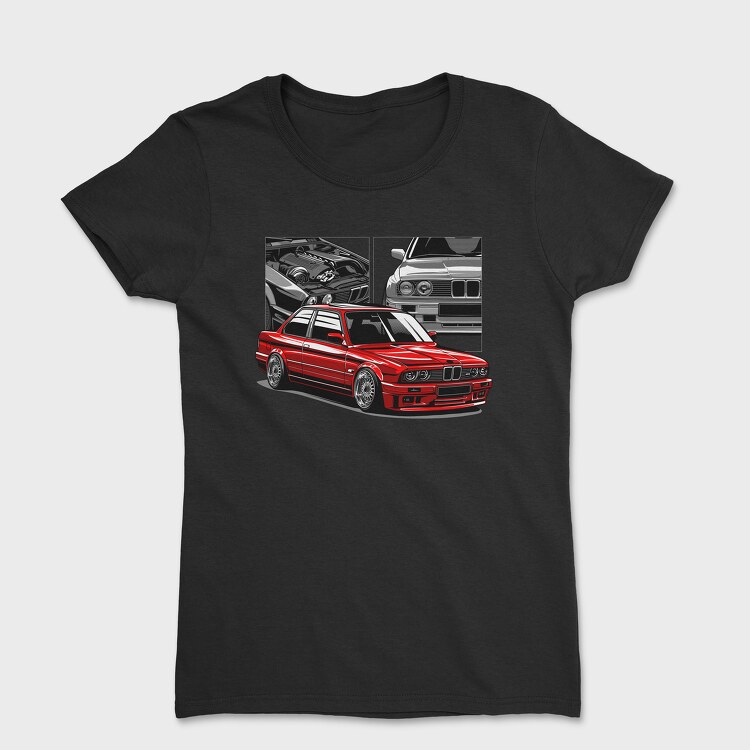 BMW E30 M3, Women's T-Shirt