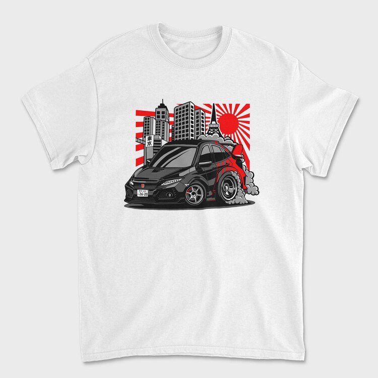 Civic FK8, Unisex Men's T-Shirt