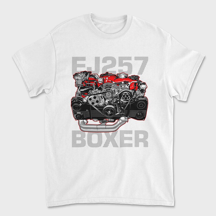 EJ257 BOXER, Унисекс Мъжка Тениска