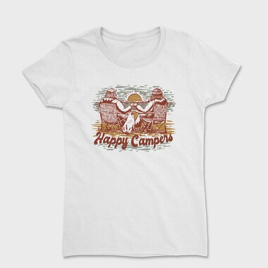 Happy Campers, Women's T-Shirt