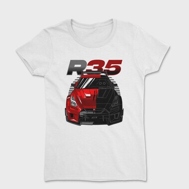 GTR R35 Liberty Walk Silhouette, Women's T-Shirt