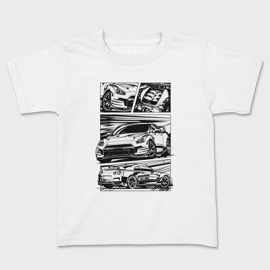 Kids' T-Shirt, Gtr R35