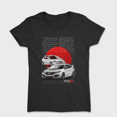 Honda Civic type R, Women's T-Shirt