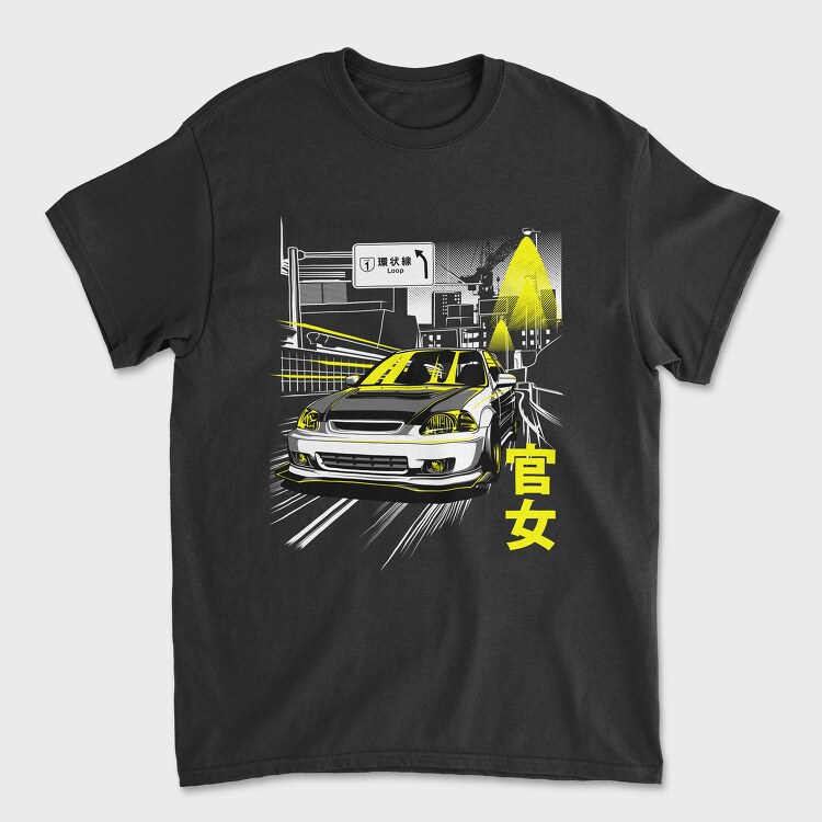Kanjo, Unisex Men's T-Shirt
