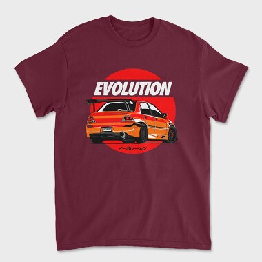 Unisex Men's T-Shirt, Lancer Evo 9