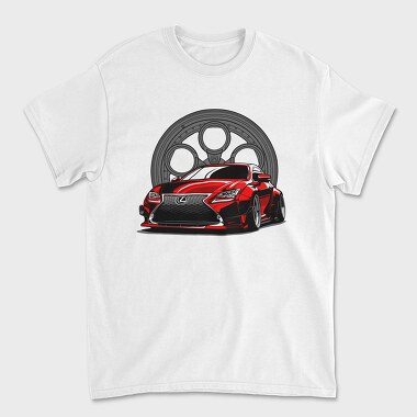 Унисекс Мъжка Тениска, LEXUS