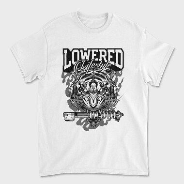 LOWERED LIFESTYLE, Унисекс Мъжка Тениска