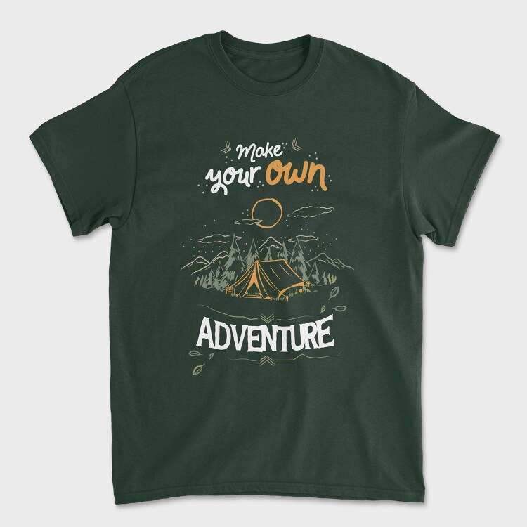 Make Your Own Adventure, Унисекс Мъжка Тениска