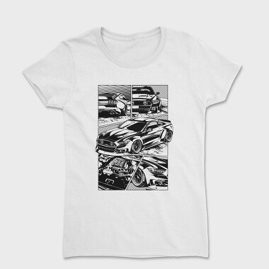 PANEL MUSTANG, Women's T-Shirt
