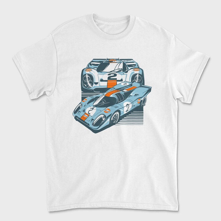 Porsche 917, Унисекс Мъжка Тениска