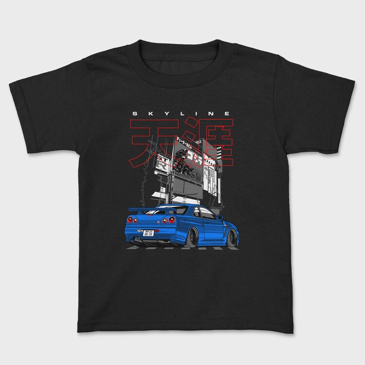 R34 Stance, Kids' T-Shirt
