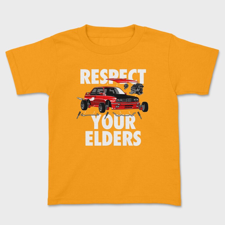 RESPECT YOUR ELDERS, Детска Тениска