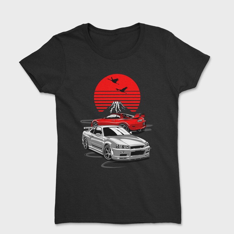 RIVALS GTR SUPRA, Дамска Тениска