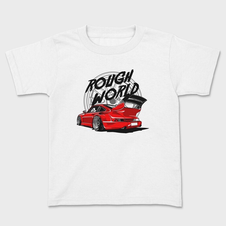 ROUGH WORLD, Kids' T-Shirt