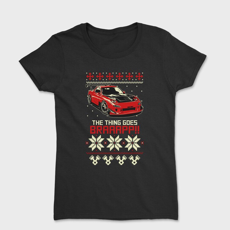 RX7 UGLY SWEATER, Women's T-Shirt