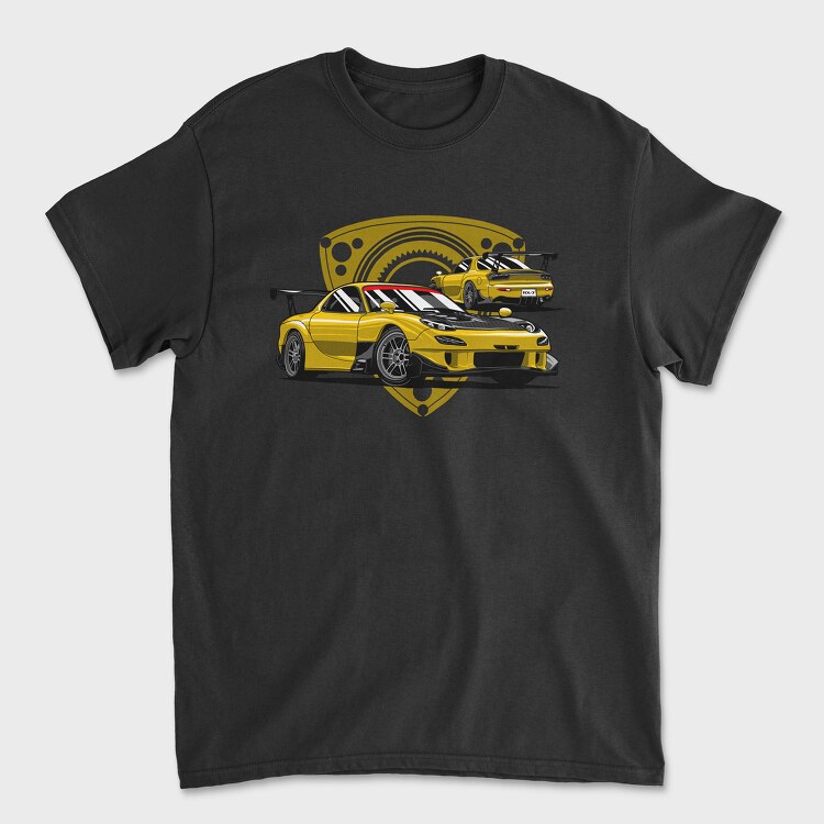 RX7, Унисекс Мъжка Тениска