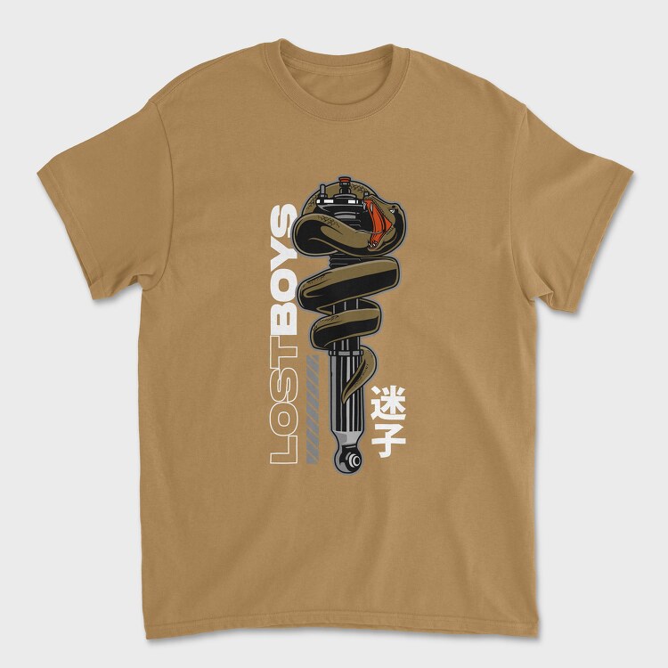 Snake Coilover, Unisex Men's T-Shirt