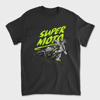 Supermoto, Unisex Men's T-Shirt