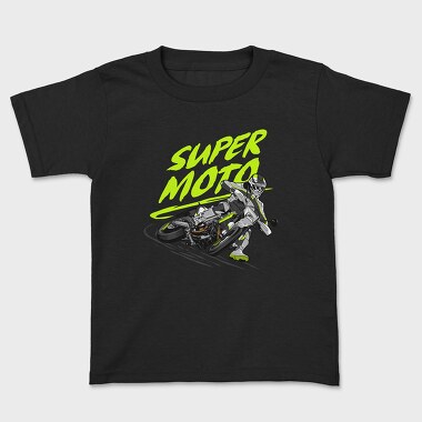 Supermoto, Kids' T-Shirt