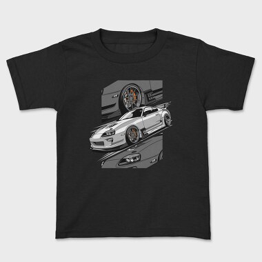Supra MK4 White, Kids' T-Shirt