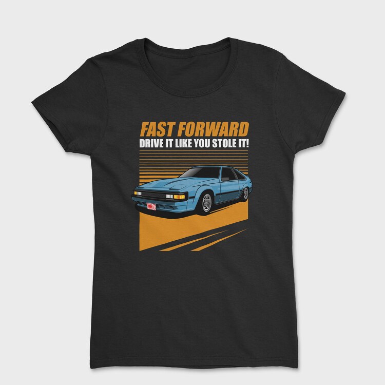 Toyota Supra MK2, Women's T-Shirt
