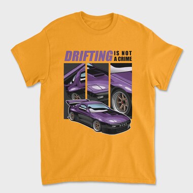 Drifting Is Not a Crime, Unisex Men's T-Shirt