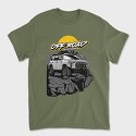 Motocross MotorcycleArt 80S, Women's T-Shirt