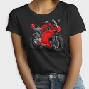 Motocross Rider MotorcycleArt 80S, Women's T-Shirt