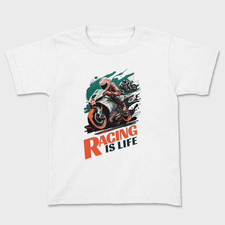 Racing Is Life Sport Bikes Racing, Kids' T-Shirt