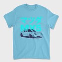 Tilted Competition Motorcycle With Rider Racing Addiction, Kids' T-Shirt