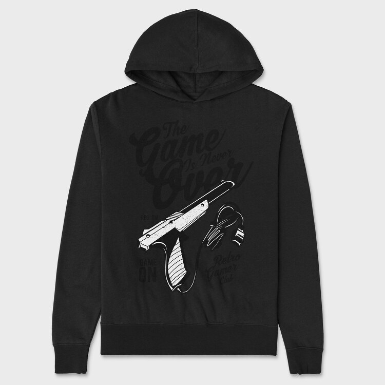 The Game Is Never Over, Unisex Men's Hoodie