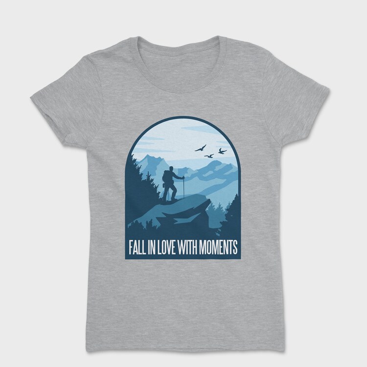 Fall In Love With Moments, Women's T-Shirt