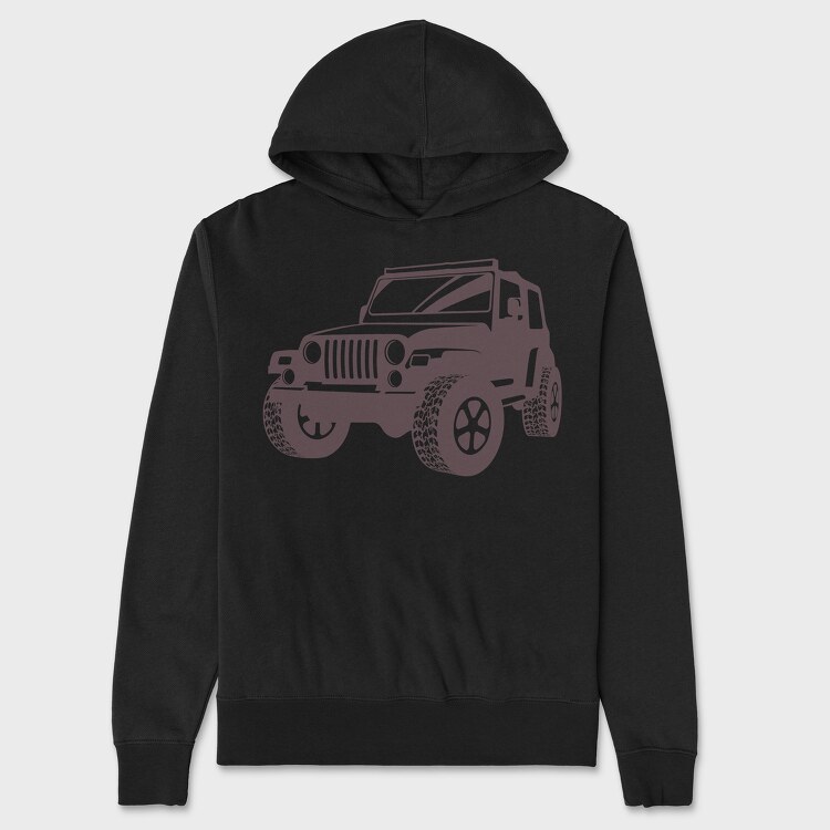 Off Road 2, Unisex Men's Hoodie