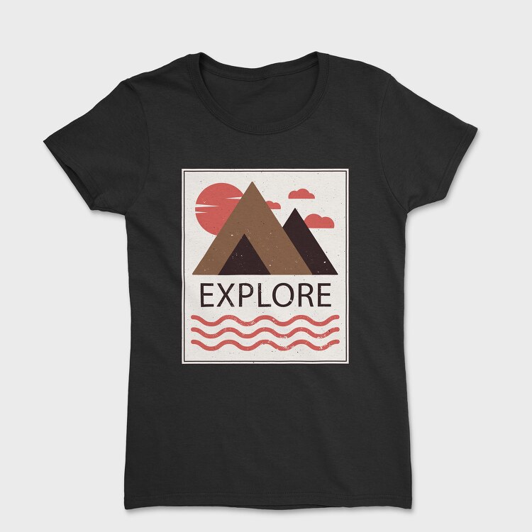 Explore, Women's T-Shirt