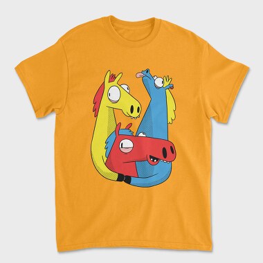 Crazy Horses, Unisex Men's T-Shirt