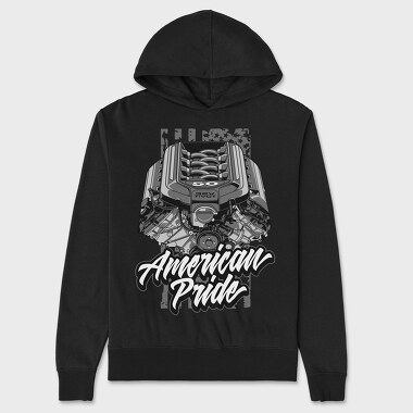 MUSTANG COYOTE ENGINE, Unisex Men's Hoodie