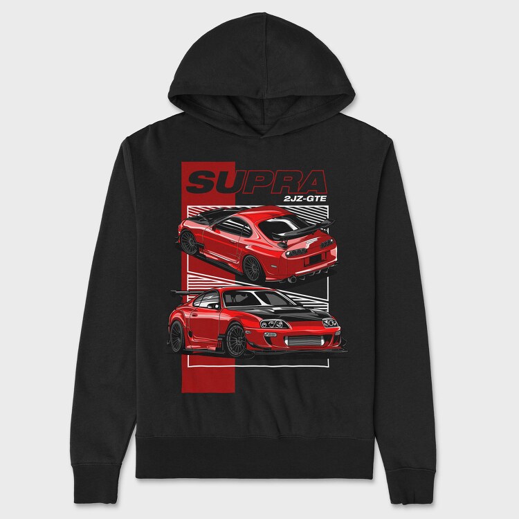 SUPRA PANEL, Unisex Men's Hoodie