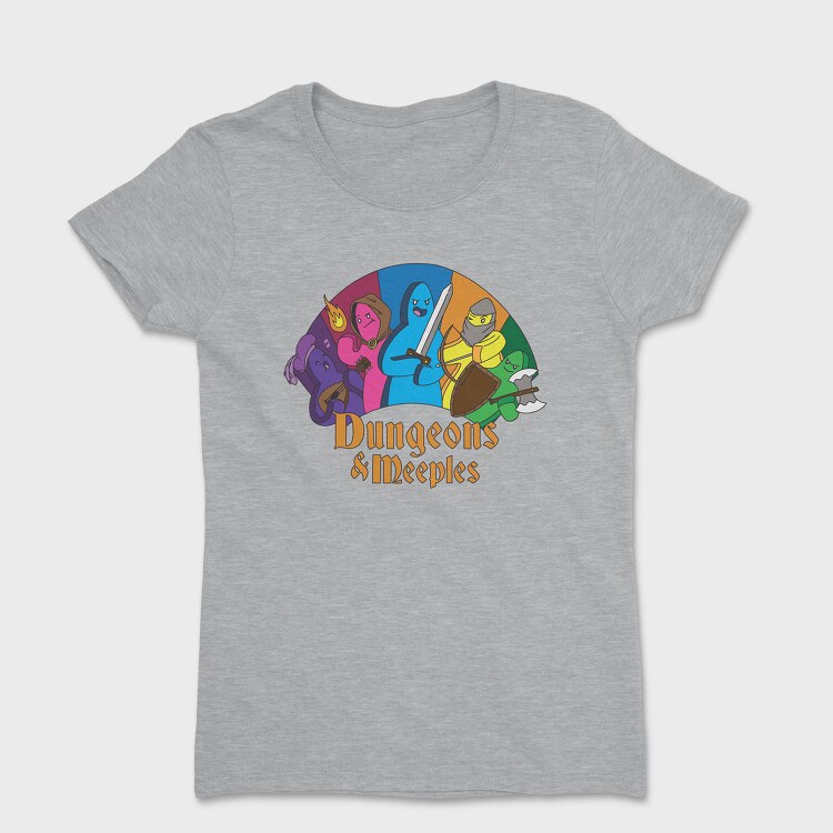 Dungeons Meeples, Women's T-Shirt