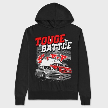 TOUGE BATTLE, Unisex Men's Hoodie